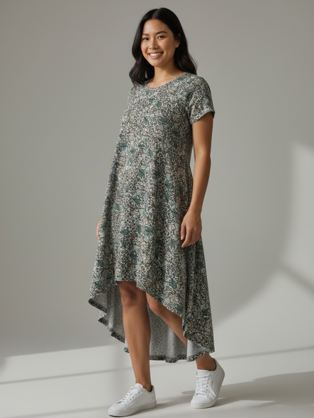 LuLaRoe King Titan Little Mermaid High-Low Tee Dress